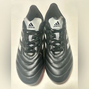 Kids Adidas Black Soccer Cleats